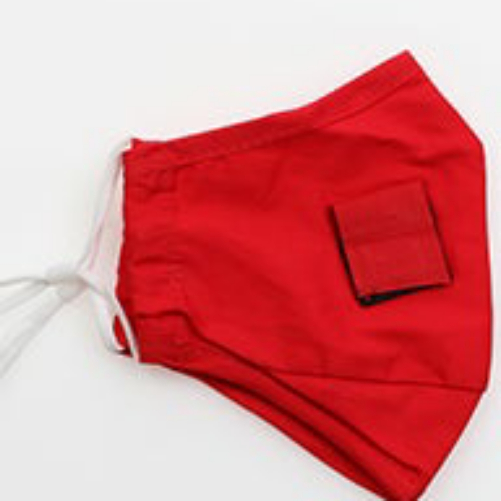 Red Drinking Mask - Picture 2 of 3